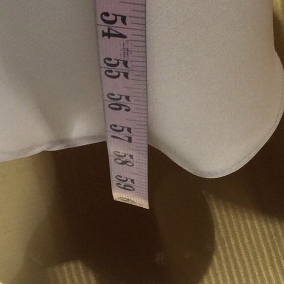 FORMAL PARTY AW SZ 4 S champagne cream long sleeve Phyllida maxi dress NEW B89 - Picture 4 of 8